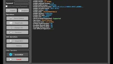 KEY TOOL Direct UnLock LG K20 Plus TP260 T-Mobile ✔️