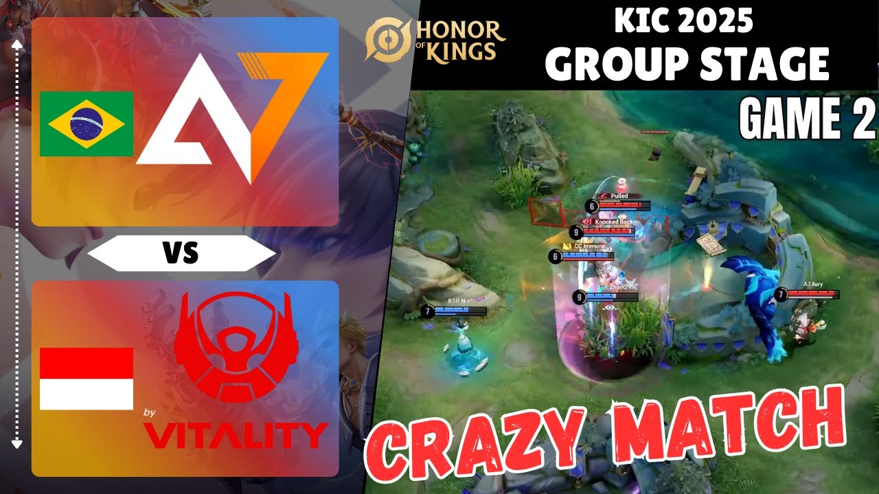 🇧🇷 Alpha 7 Esports vs 🇮🇩 Bigetron by Vitality | GAME 2 | HIGHLIGTS | KIC2025 | Group Stage Day 1