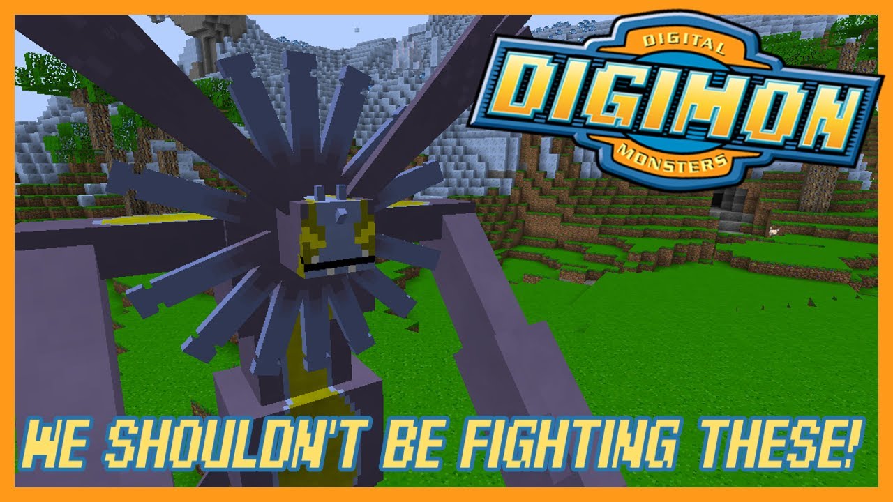 FIGHTING THESE COULD BE A MISTAKE! Minecraft Digimobs Mod - YouTube