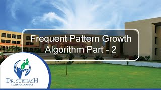 Frequent Pattern Growth Algorithm Part   2