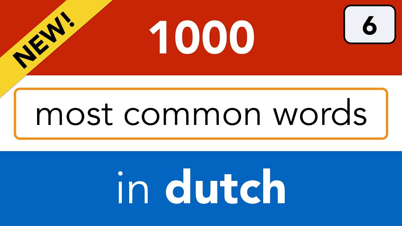 NT2 - Speak Dutch; online Dutch lessons by Bart de Pau - lesson 6