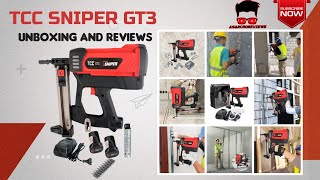 TCC SNIPER- GAS ACTUATED FASTENING TOOL- CONCRETE AND STEEL - ENGLISH-NEW- ASARCROSSVIEWS