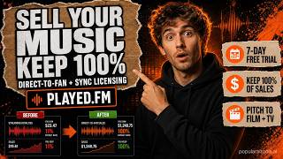 Sell Your Music Directly to Fans & Keep 100% — played.fm Free Trial