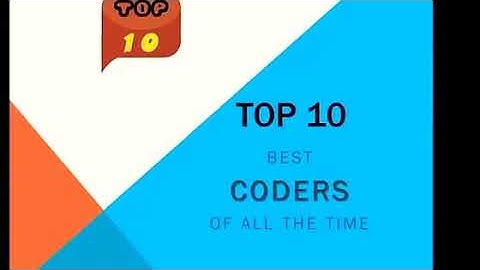 10 تا از برترین برنامه نویسان. زبان های معروف برنامه نویسی