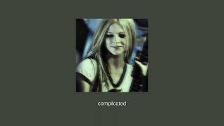 avril lavigne - compilcated (sped up)