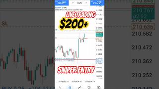 $200+ Profit in LIVE Trade | GBPJPY TRADE |  🔥 Sniper Entry Using Smart Money Concept (SMC Strategy)