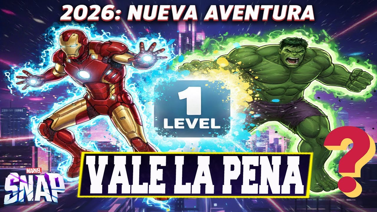 CREÉ una NUEVA CUENTA y esto es lo que pasó... MARVEL SNAP