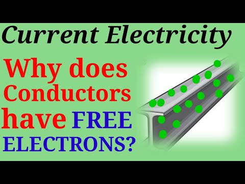 Video: Varför leder fria elektroner elektricitet?