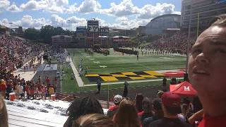 UMD Homecoming Football 2017 UMD vs Townson Intro
