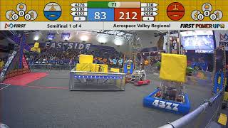 Semifinal 1 - 2018 Aerospace Valley Regional