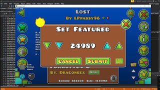 Famous Robtop epic rated my level as he shown rating system | Geometry dash Profile