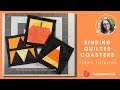 Self binding a coaster video tutorial