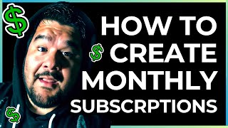 How To Create Monthly Subscriptions Systeme.io Tutorial 2025