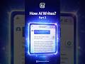 Ever think how Ai writes ✍️? Know The Truth! #aitechnology