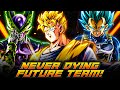 THIS FUTURE VARIANT BASICALLY NEVER DIES! SO MANY EXTRA CHANCES! | Dragon Ball Legends PvP