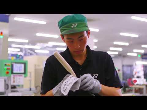Video Nhà máy vợt cầu lông Yonex - youtube
