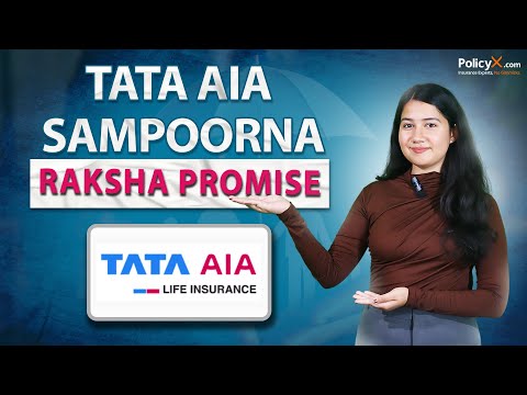 TATA AIA Sampoorna Raksha Promise Plan Review 2025 | Term Insurance Benefits & Features | PolicyX - video from PolicyX