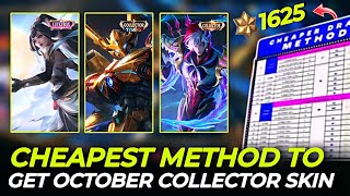 Cheapest Method to October Collector Skin | Sun Collector Titan Skin Cheaper Guide MLBB screenshot 3