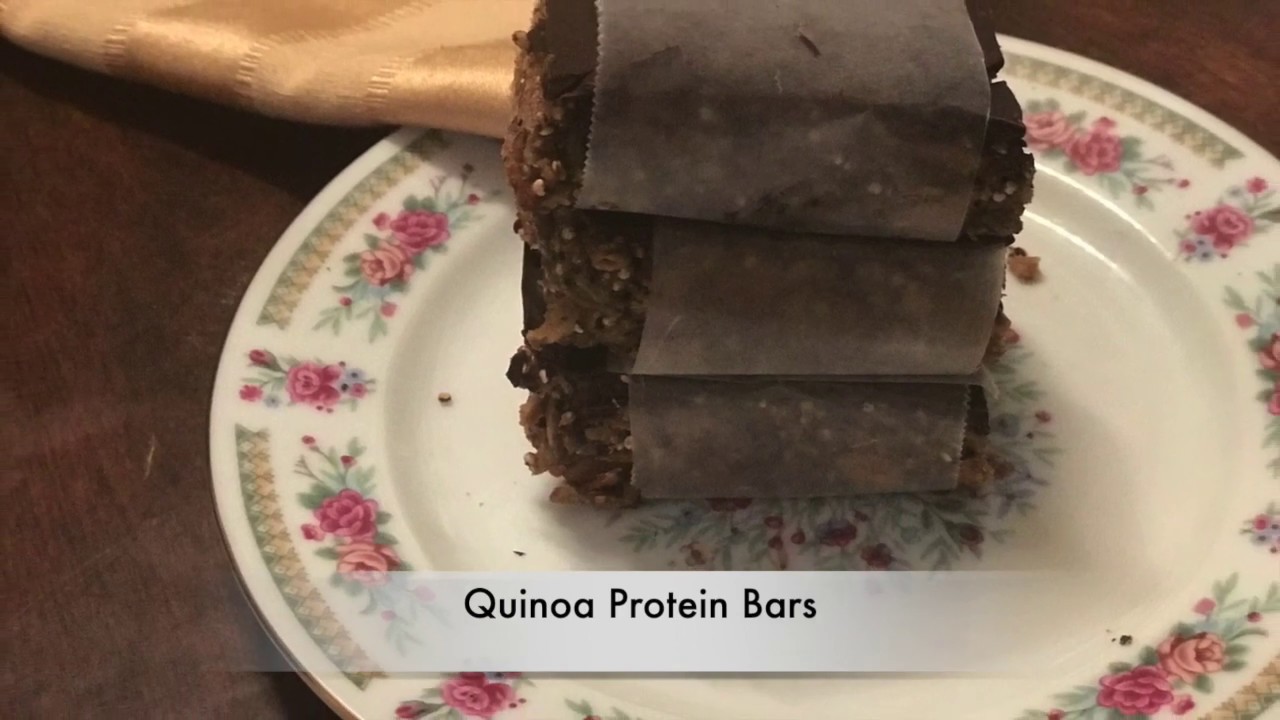 Quinoa Pre/Post workout Protein Bar/Snacks | Gayathiri