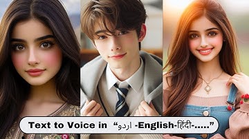 how to convert words into voice - text to speech 💬 - text to voice - create voice from text - A-I 🔥