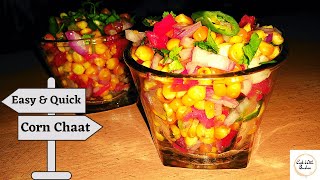 Easy & Quick Spicy Corn chaat|भुट्टे की चाट |Special corn chaat|Indian street food|The Food Terrace