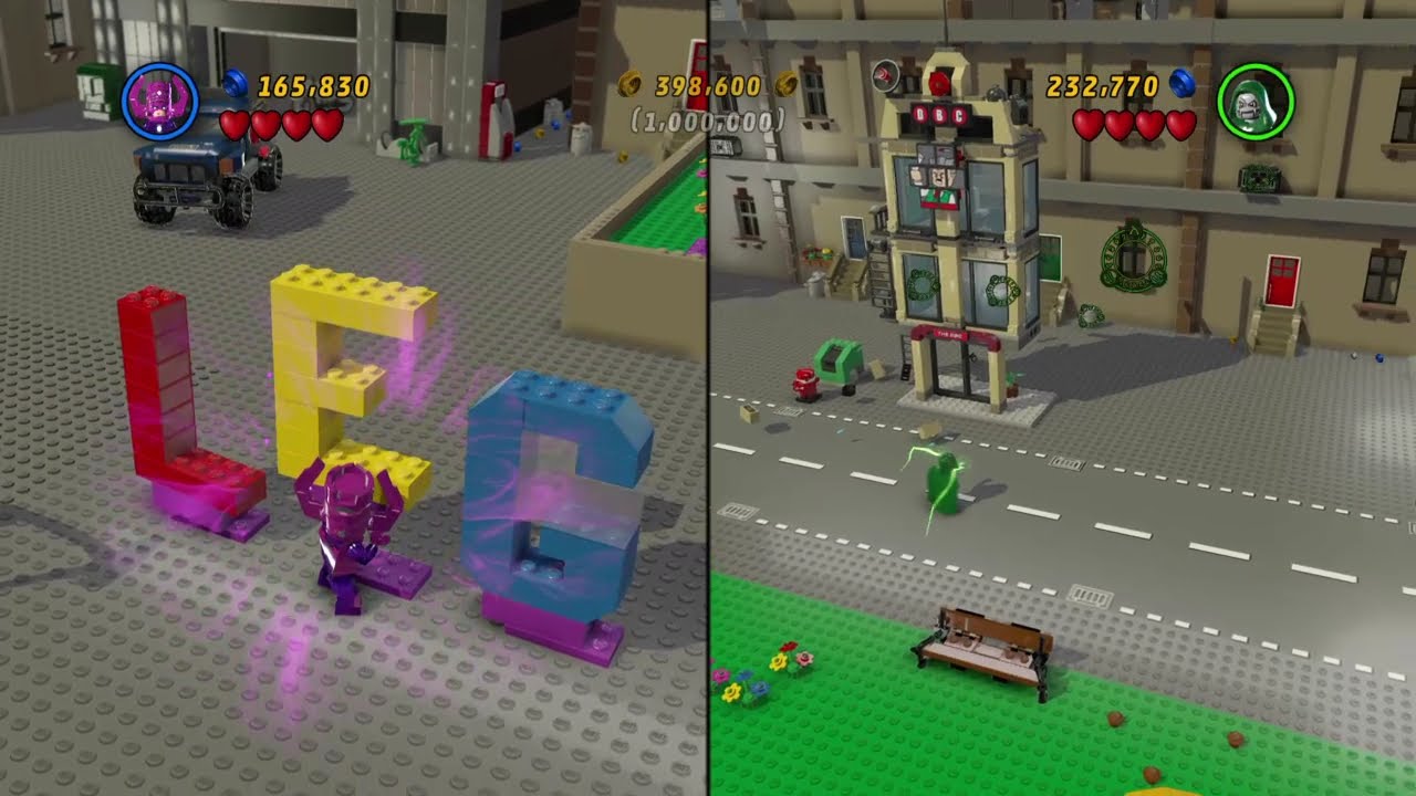 LEGO® MARVEL Super Heroes The Brick Apple 2 Player Tutorial (no commentary)