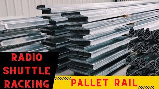 Radio Shuttle Racking Pallet Rail | Pallet Racking System