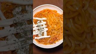 Korean ramen 🍜 #asmr #buldak