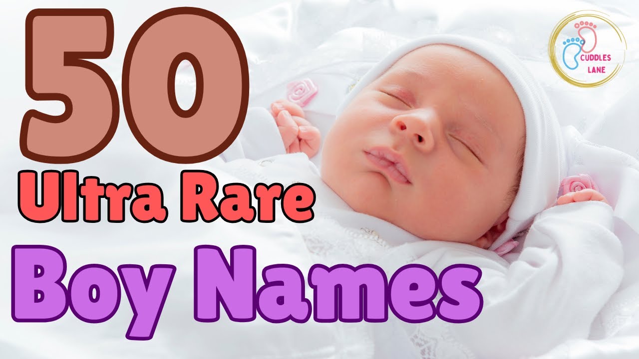 Baby Boy names | Ultra Rare Names 2025 | Cuddles Lane 