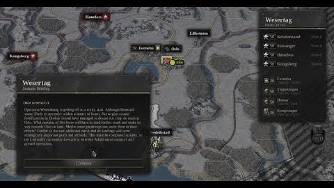 Unity of Command II, Blitzkrieg and the Wesertag Scenario