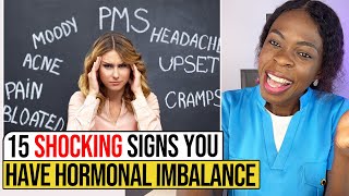 15 signs of hormonal imbalance all ladies should take note of/how to know you have hormone imbalance