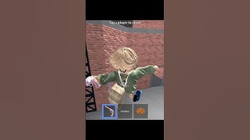 When you hit a lag spike #roblox #mm2