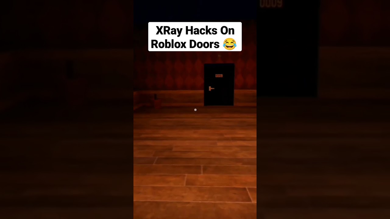 XRay Hacks On Roblox Doors 😂😨 #shorts #roblox #robloxedit