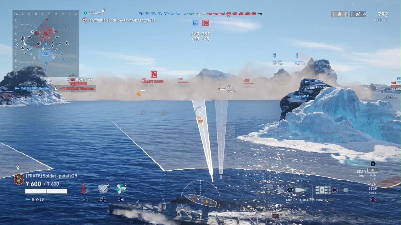 WoWs L : insane V-25 gameplay PS5