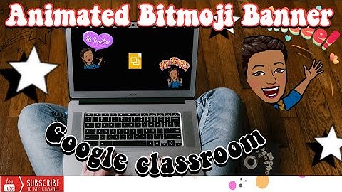 How to Create an Animated Google Banner| Fun Animated Bitmoji Banner
