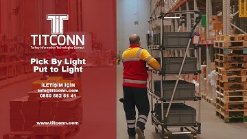 Pick by Light - Işıklı Ürün Toplama Performansı | TitConn Bilişim