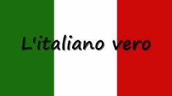 L'italiano ( l asciatemi cantare ) Toto Cotugno - lyrics -