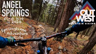 Mountain Biking Angel Springs || Springtime Adventure Ride || Kelowna BC