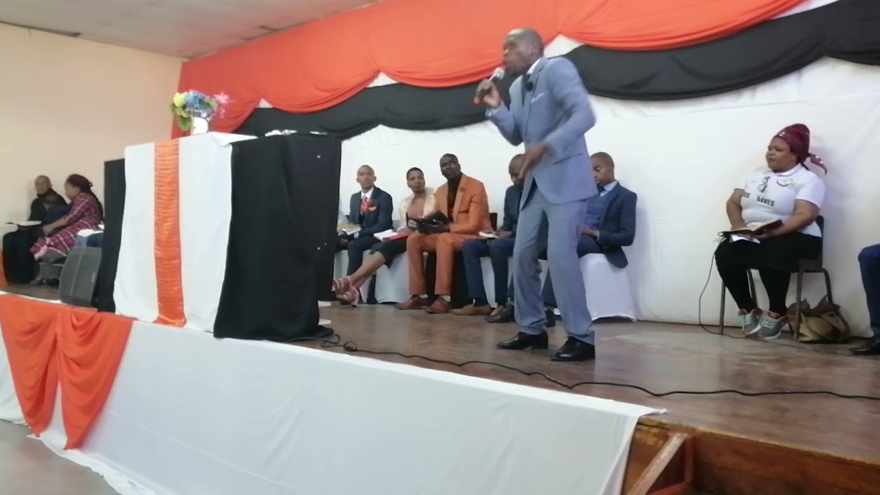 Seven utterance of Jesus Christ, was conducted by Pastor Xhingana at Mosssel Bay