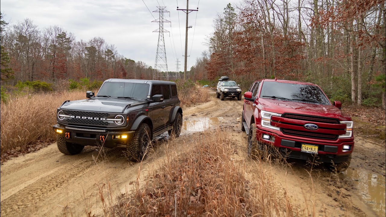 Внедорожные гонки в сосновых пустошах