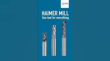 MACHINING MONDAY: Incredible versatility of the HAIMER Mill in long, normal, and short version