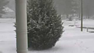Snowing in Greenville, NC