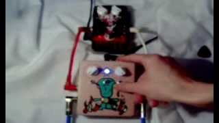 The FuzzHugger CleanHugger - dual boost loop, pedal awakener. W/ Devi Ever US fuzz
