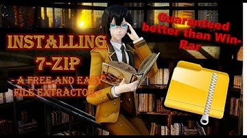 Installing 7 Zip (FREE AND EASY ZIP FILE EXTRACTOR)
