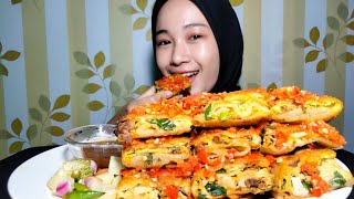 Download lagu MUKBANG MARTABAK TELOR SAMBAL PETIR | PEDASS SEDAP MANTAPP! 🔥🔥🔥 | Mukbang Indonesia
