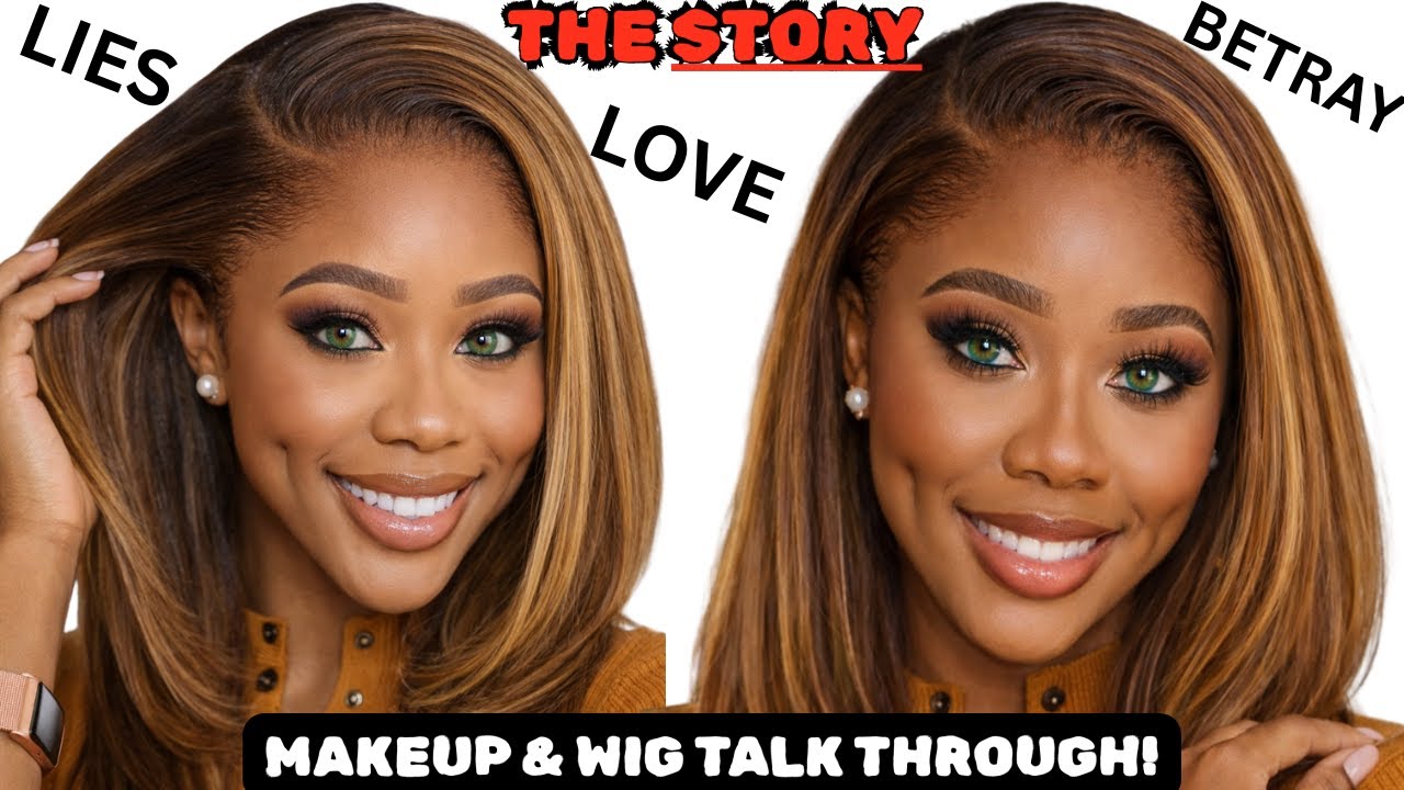 MAKEUP + WIG INSTALL, Sharing a Shocking Real-Life STORY of LOVE LIES, BETRAYAL, Secret Life EXPOSED