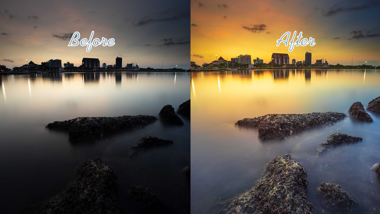 Edit Foto Sunrise (Edit Foto Landscape) 