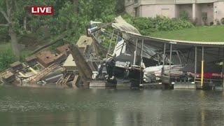 Hot Springs residents talk about tornado damage near Lake Hamilton