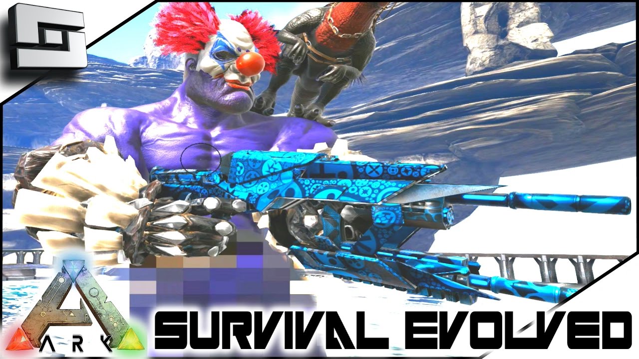 ARK Survival Evolved SUPER TEK TRANQ RIFLE! E11 ( Modded Ark w