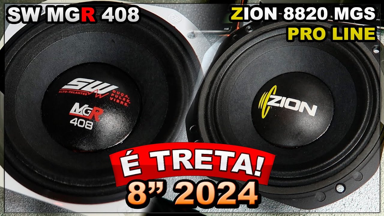 Treta Medium 8 Inch SW MGS 408 vs Zion 8820 MGX Pro Line - YouTube